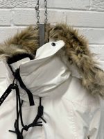 COAT OF ARMS - NEW YORK WOMENS HEAVY DOWN PARKA IN WHITE - Image 12