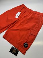 CP COMPANY 041A Chrome-R Cargo Shorts in Orange - Image 3