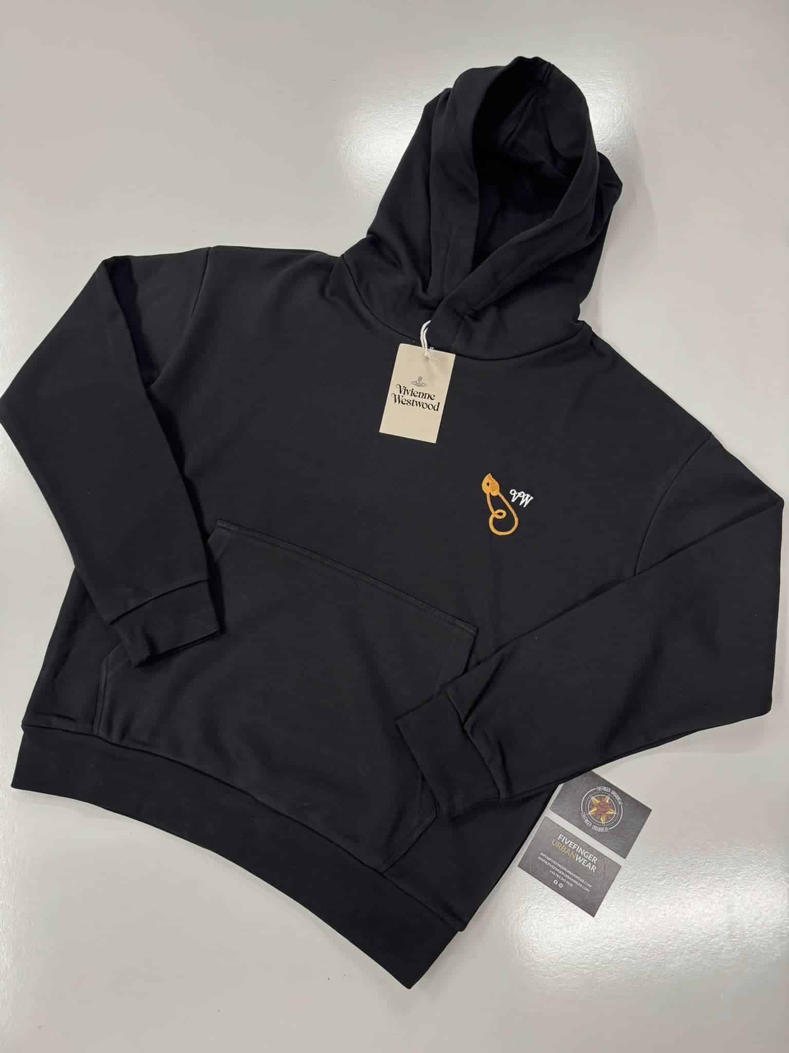 375296391_169145582880427_4216022683109874129_n Vivienne Westwood Relaxed Fit Pullover Hoodie in Black - Image 1