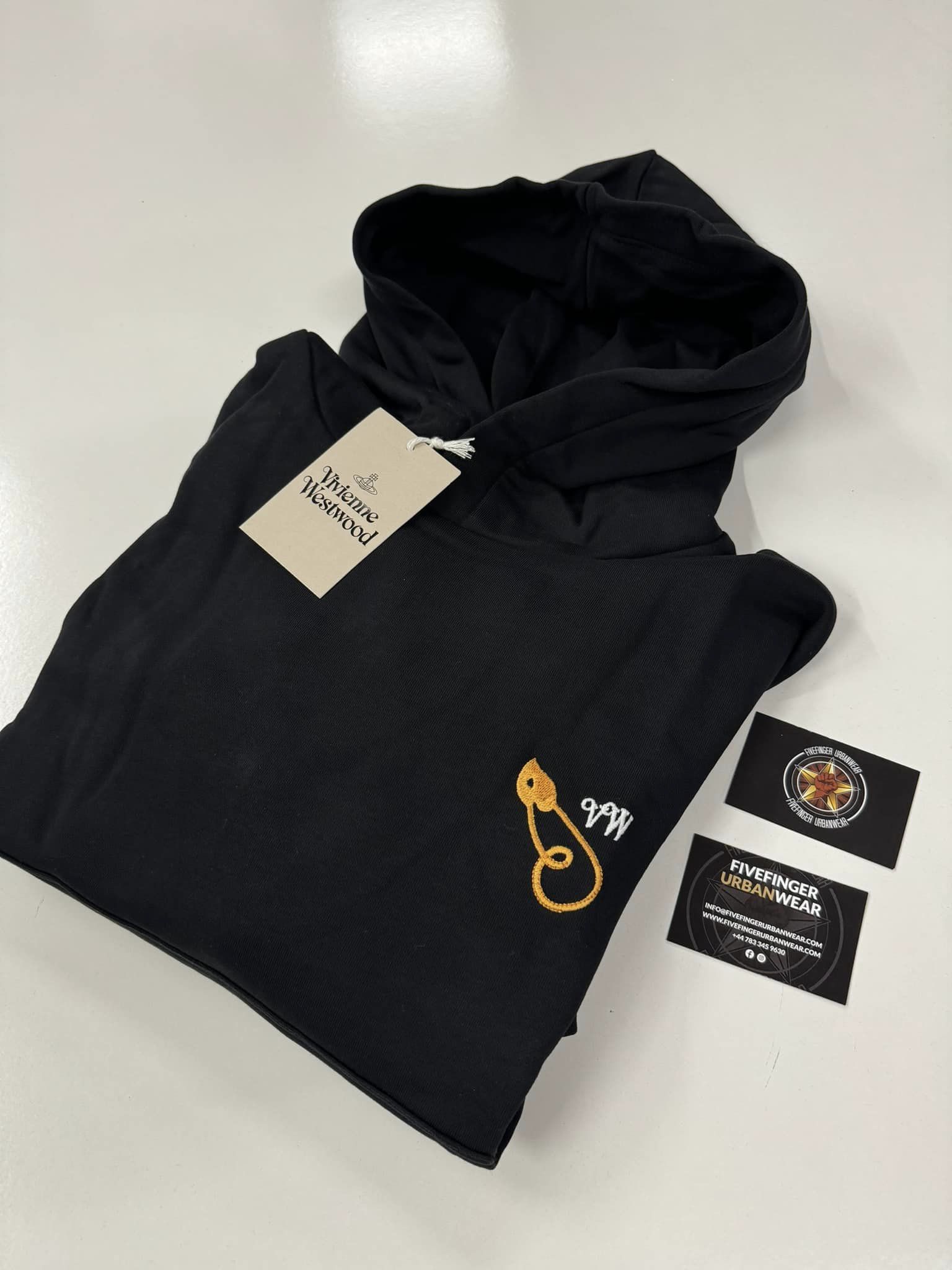 375297030_169145566213762_5928425352597739764_n Vivienne Westwood Relaxed Fit Pullover Hoodie in Black - Image 3