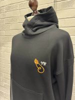 Vivienne Westwood Relaxed Fit Pullover Hoodie in Black - Image 5