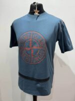 STONE ISLAND 20892 COTTON JERSEY 'ULTRA INSTITUTIONAL ONE' PRINT: Short sleeve T-Shirt in cotton jersey -  Small / p2p 20”