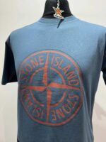 STONE ISLAND 20892 COTTON JERSEY 'ULTRA INSTITUTIONAL ONE' PRINT: Short sleeve T-Shirt in cotton jersey -  Small / p2p 20” - Image 2