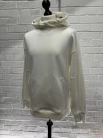 CP Company Diagonal Raised Fleece goggle Hood pop over Sweatshirt   -Large / 22” p2p - Image 3