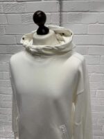 CP Company Diagonal Raised Fleece goggle Hood pop over Sweatshirt   -Large / 22” p2p - Image 4
