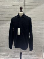 CP Company Stretch Moleskin Shirt In Black -  Size Large / 21.5” P2P - Image 2