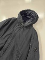 CP Company 50 Fili Rubber Short Jacket in navy - Image 3