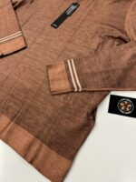 STONE ISLAND 555A8 FAST DYE + AIRBRUSH Crewneck jumper in lambswool. - Image 2