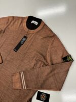 STONE ISLAND 555A8 FAST DYE + AIRBRUSH Crewneck jumper in lambswool. - Image 3