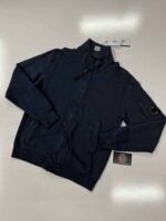 CP COMPANY Open sweatshirt in light fleece in navy  -  Size XS / p2p 19.5”