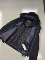CP Company 50 Fili Rubber Short Jacket in navy - Image 5