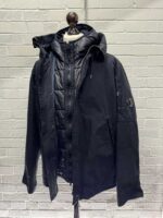 CP Company 50 Fili Rubber Short Jacket in navy - Image 7
