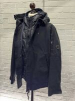 CP Company 50 Fili Rubber Short Jacket in navy - Image 8