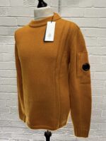 CP Company Lambswool Crew neck Jumper -   Size 50 / large / p2p 22” - Image 7