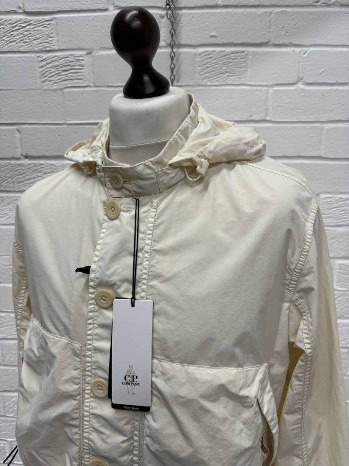 CP Company Flatt nylon goggle hooded overshirt/jacket  -  Size Large     / p2p 23” - Image 6