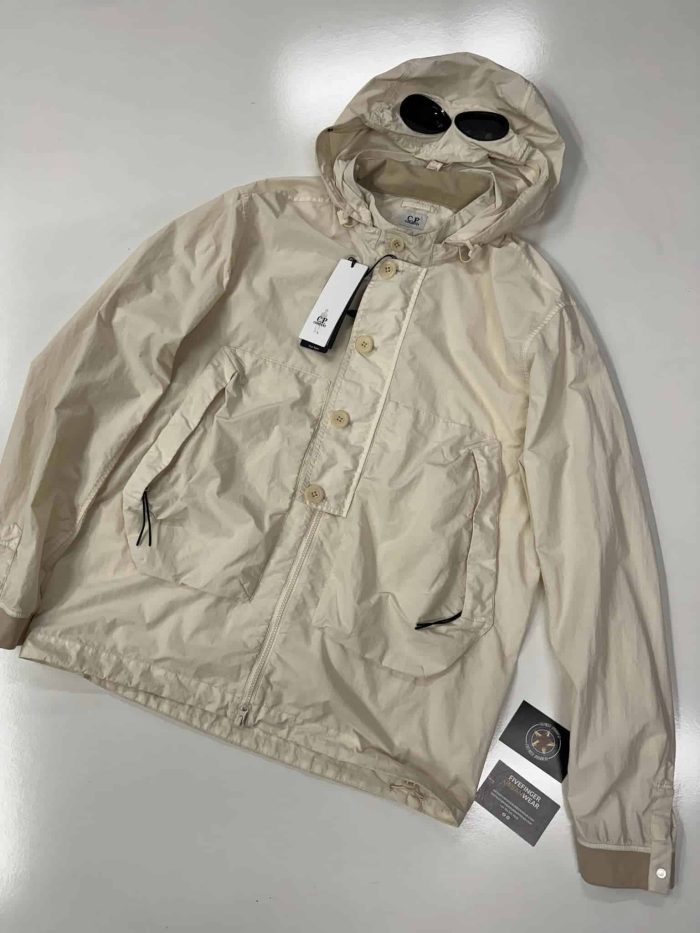CP Company Flatt nylon goggle hooded overshirt/jacket  -  Size Large     / p2p 23” - Image 1