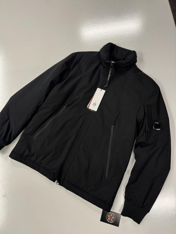 ジャケット・アウター C.P. COMPANY PRO-TEK JACKET 50 Black Pro-Tek Hooded Padded Jacket | CPC USCA Online Store