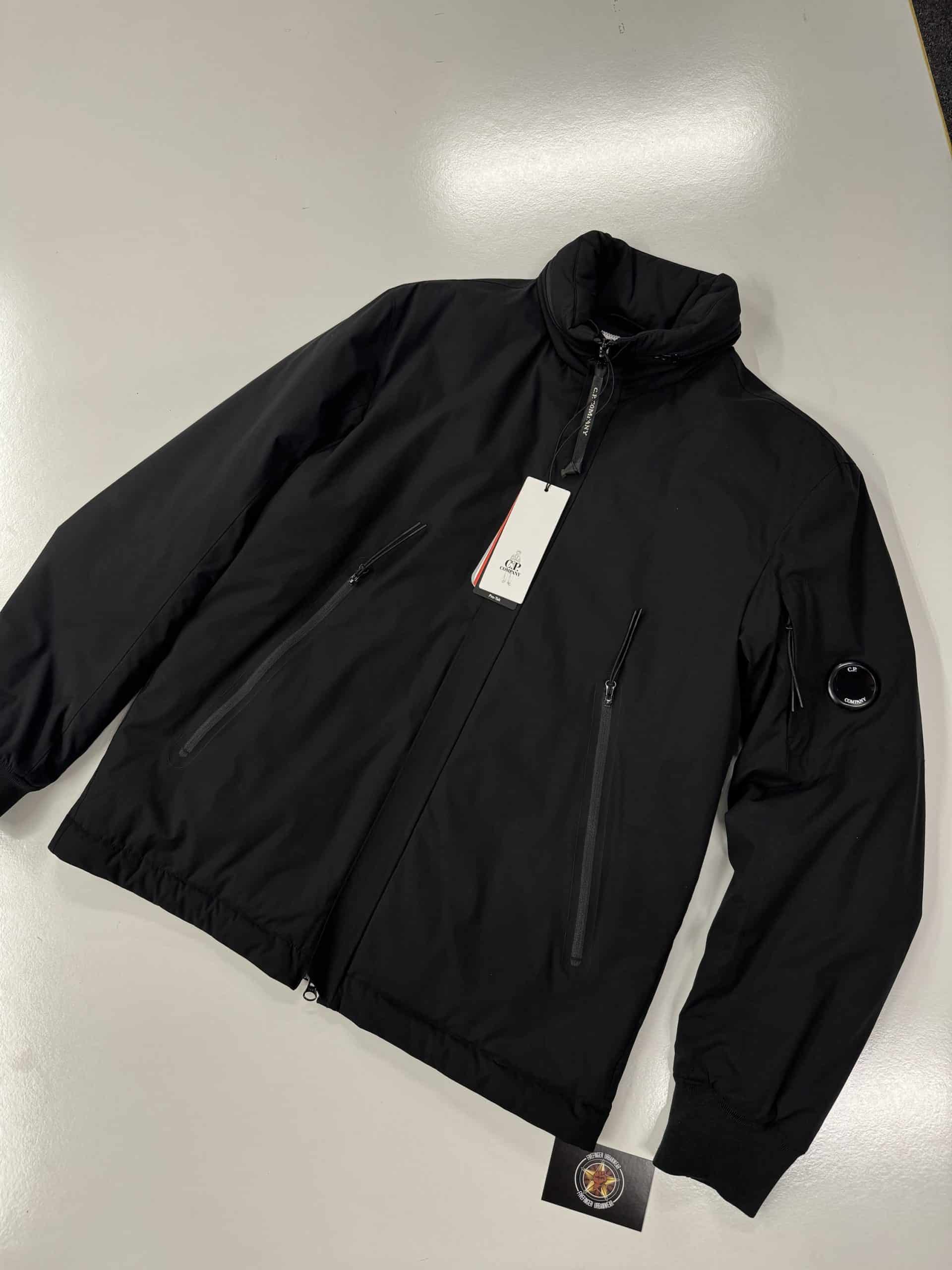 CP COMPANY PRO-TEK JACKET WITH PRIMALOFT IN BLACK - Size 50 