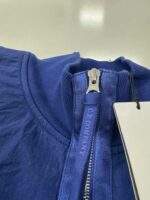 CP COMPANY BRUSHED FLEECE MIXED GARMENT DYED LENS 1/4 ZIP SWEATER - Image 3