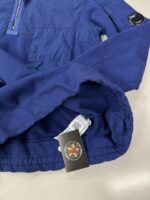 CP COMPANY BRUSHED FLEECE MIXED GARMENT DYED LENS 1/4 ZIP SWEATER - Image 4