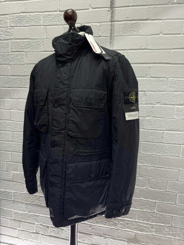 STONE ISLAND 43032 NASLAN LIGHT WATRO WITH PRIMALOFT-TC FIELD