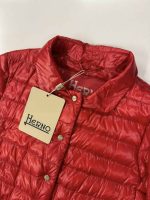 Herno Womens Ultralight Nylon Jacket in Red - Image 10