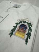 Casablanca White 'Casablanca Avenida' T-Shirt Organic cotton jersey T-shirt. - Image 5