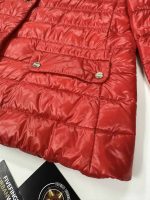 Herno Womens Ultralight Nylon Jacket in Red - Image 2
