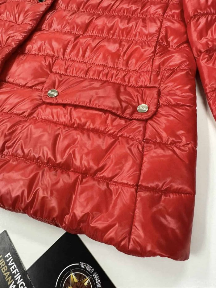 Herno Womens Ultralight Nylon Jacket in Red - Image 2