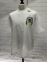 Casablanca White 'Casablanca Avenida' T-Shirt Organic cotton jersey T-shirt. - Image 8