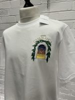 Casablanca White 'Casablanca Avenida' T-Shirt Organic cotton jersey T-shirt. - Image 4