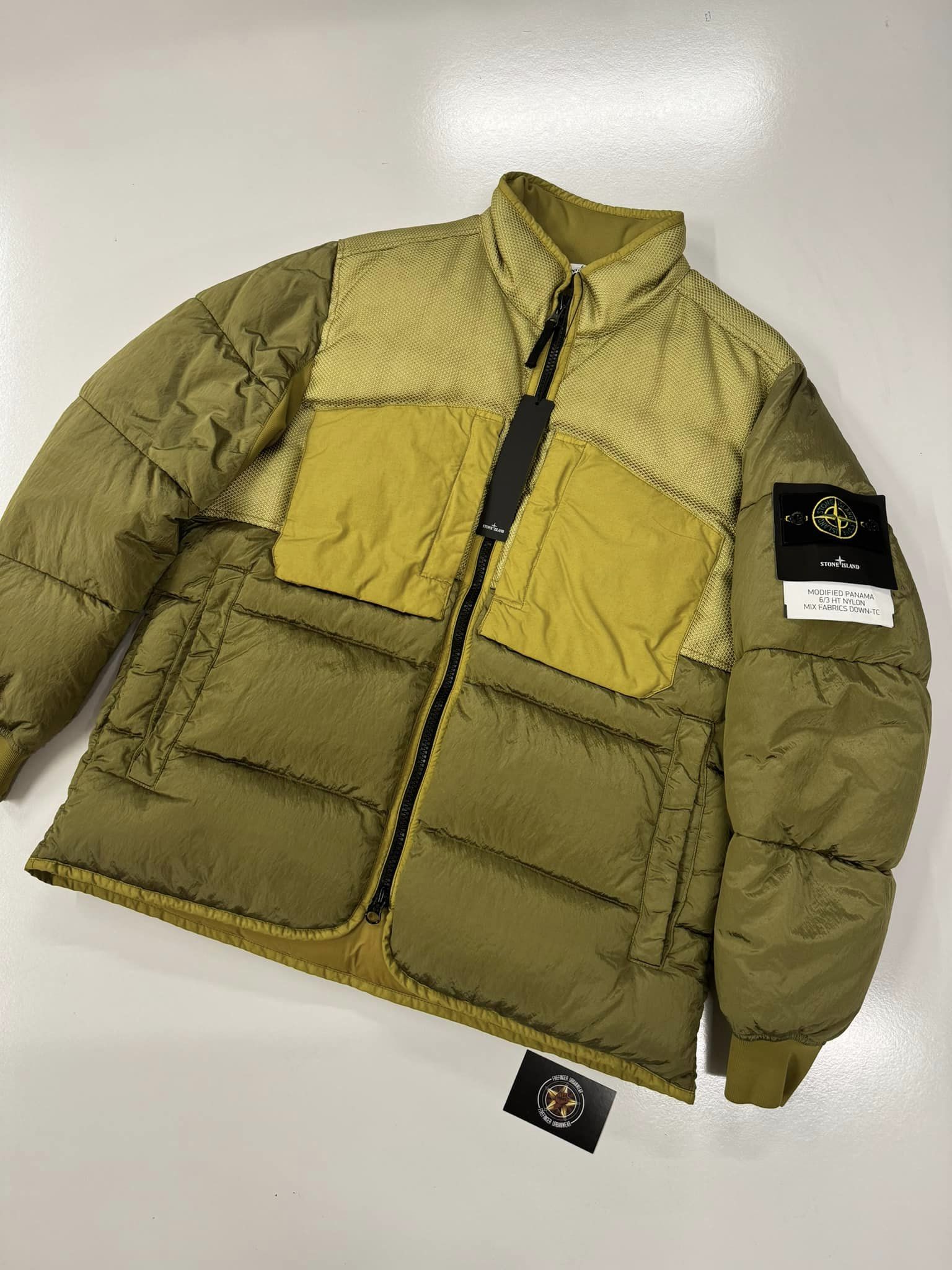 ジャケット・アウター STONE  6/3HT NYLON MIX Fabric Down STONE ISLAND 6/3HT NYLON MIX Fabric Down
