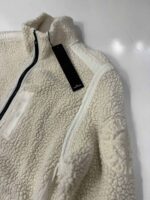 Stone Island 61441 Track top sweatshirt in furry wool/nylon fleece. - Large / p2p 23” - Image 3