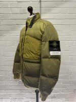 Stone Island 42840 MODIFIED PANAMA 6/3 HT NYLON MIX FABRICS DOWN-TC JACKET - Large / 25” p2p outer - Image 8