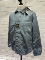 STONE ISLAND Q0819 NYLON METAL IN ECONYL REGENERATED NYLON JACKET - Large / 23.5” p2p