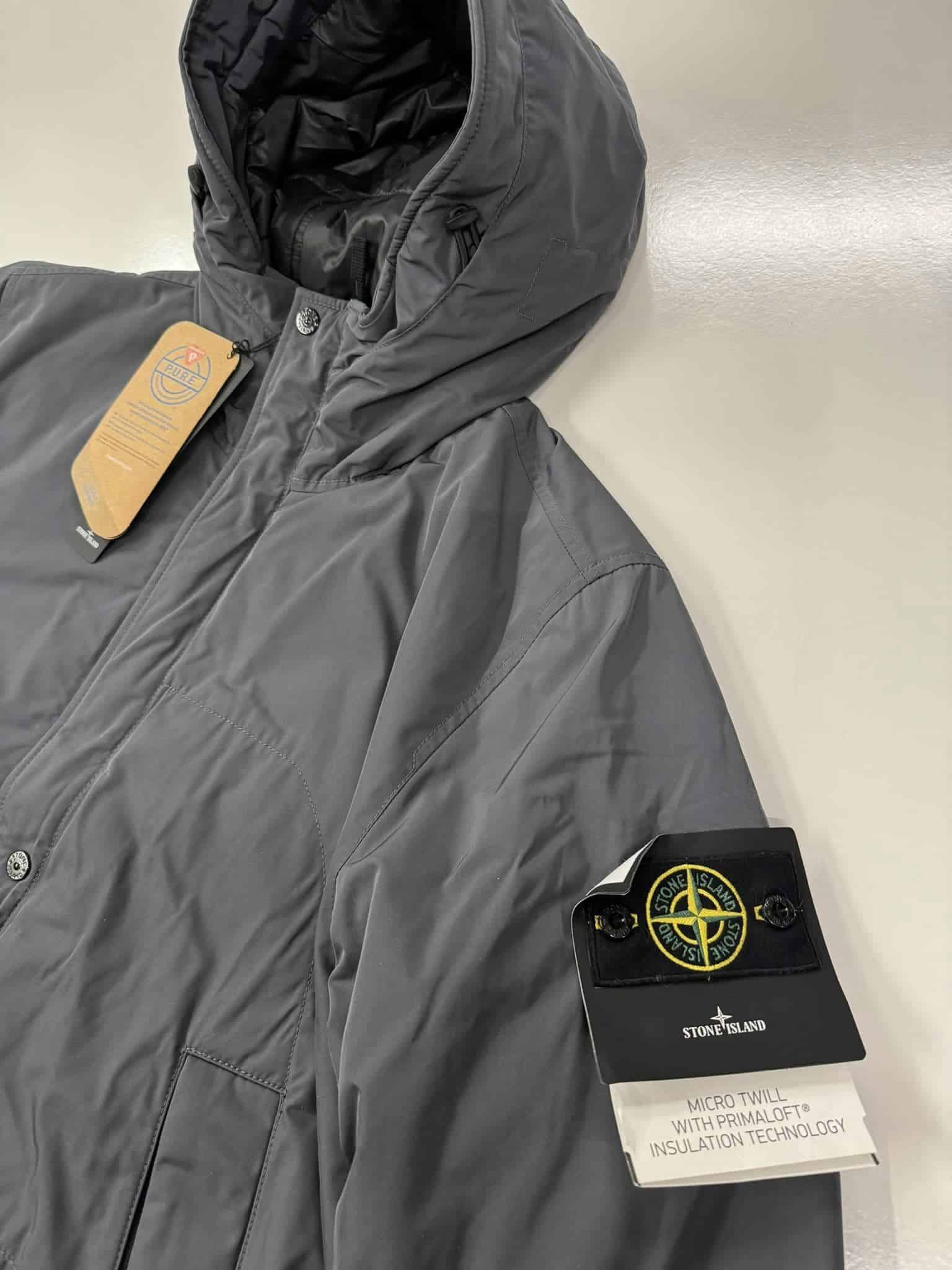 STONE ISLAND 41826 MICRO TWILL WITH PRIMALOFT P.U.R.E INSULATION