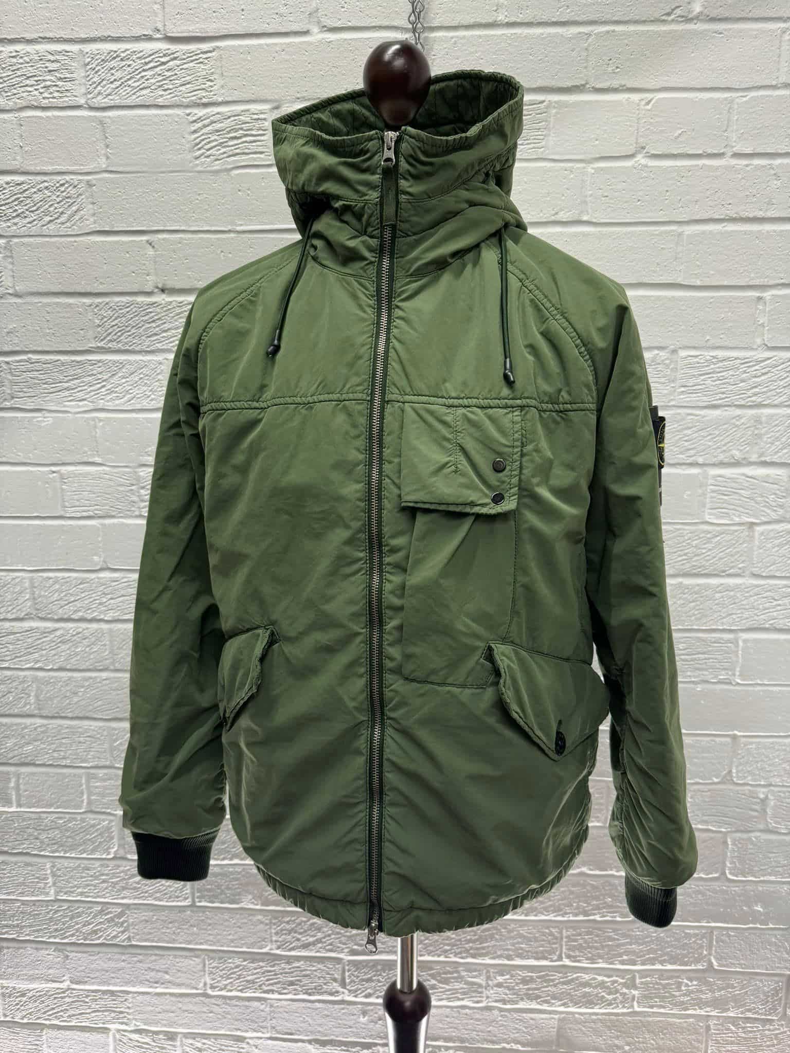 STONE ISLAND 41131 DAVID LIGHT-TC WITH MICROPILE HOODED JACKET 