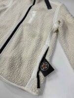 Stone Island 61441 Track top sweatshirt in furry wool/nylon fleece. - Large / p2p 23” - Image 4