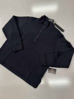 631F3 STONE ISLAND GHOST PIECE Half-zipper sweatshirt in cotton / wool fleece -   Large / p2p 24”
