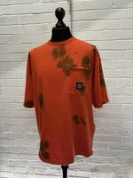 STONE ISLAND 215E3 HAND COLORING AND GARMENT DYEING ON COTTON JERSEY T-SHIRT -  Large / 25” p2p - Image 4
