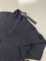 631F3 STONE ISLAND GHOST PIECE Half-zipper sweatshirt in cotton / wool fleece -   Large / p2p 24” - Image 4