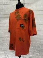 STONE ISLAND 215E3 HAND COLORING AND GARMENT DYEING ON COTTON JERSEY T-SHIRT -  Large / 25” p2p - Image 6