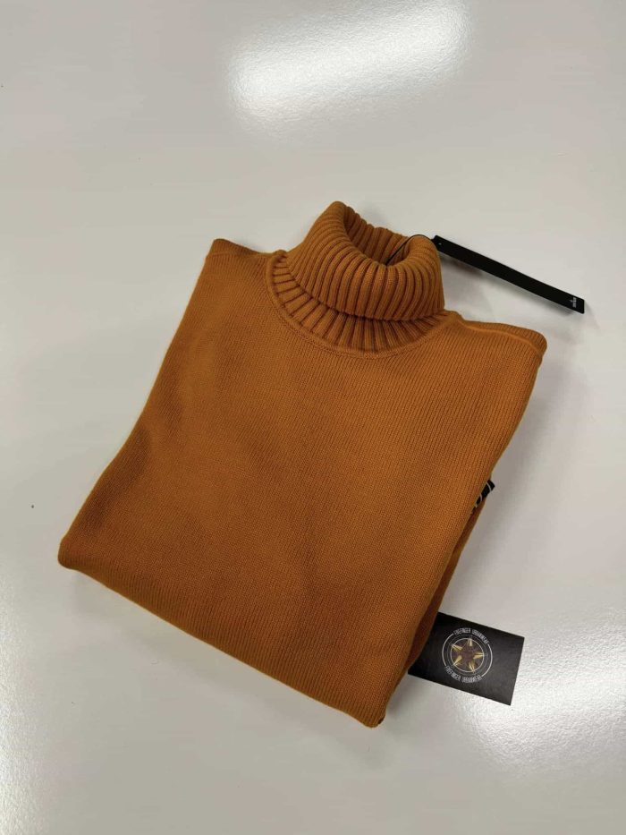 Stone Island 505A2  Turtleneck knit in winter cotton - Large / 22” p2p - Image 7