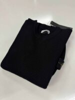 553C2 Stone Island Crewneck knit in full-rib wool -  XXL  / 23” p2p  (plenty stretch ) - Image 3