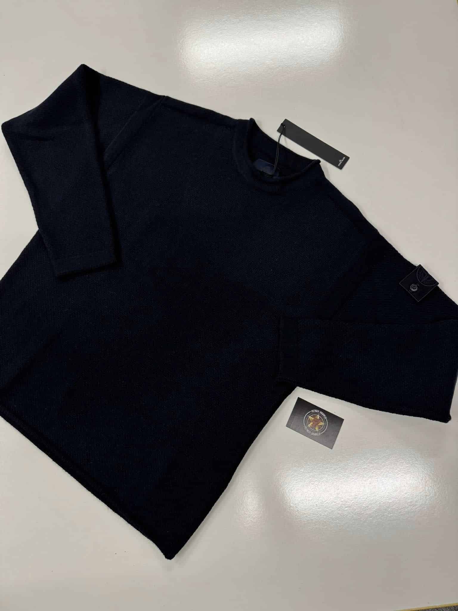 STONE ISLAND 562FA STONE ISLAND GHOST PIECE Crewneck knit in 
