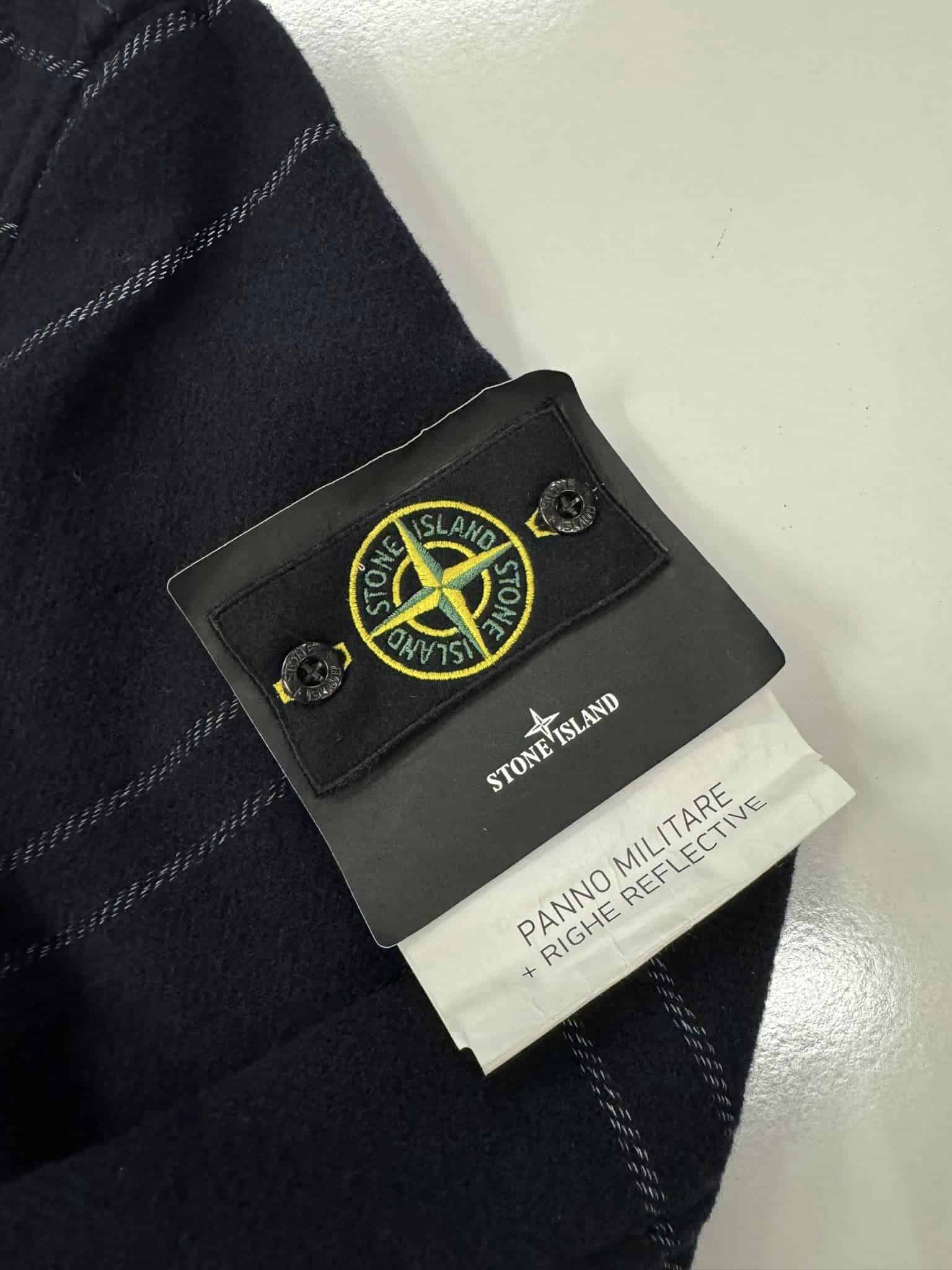 伊勢丹限定 STONE  PANNO MILITARE COAT L STONE ISLAND - Peacoat in Black Ghost Military Cloth – TRYME