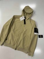 STONE ISLAND Q0122 JACKET SOFT SHELL-R - Beige   - Large / 23” p2p