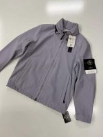 STONE ISLAND Q0222 SOFT SHELL-R_E.DYE TECHNOLOGY IN RECYCLED POLYESTER JACKET - Colour Lavender  -  Large / p2p 23”
