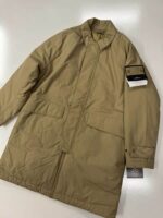 710F1 STONE ISLAND GHOST PIECE_O-VENTILE WITH PRIMALOFT INSULATION TECHNOLOGY LONG JACKET   -  Large  / p2p 25"