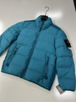 STONE ISLAND 44028 SEAMLESS TUNNEL NYLON DOWN-TC JACKET - Colour  Turquoise   -  Large / 25” p2p